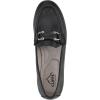 imageCLIFFS BY WHITE MOUNTAIN Womens Glaring Cushioned Loafer FlatBlackGrainy