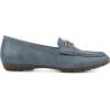 imageCLIFFS BY WHITE MOUNTAIN Womens Glaring Cushioned Loafer FlatLt BlueGrainy