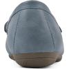 imageCLIFFS BY WHITE MOUNTAIN Womens Glaring Cushioned Loafer FlatLt BlueGrainy