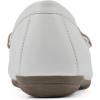 imageCLIFFS BY WHITE MOUNTAIN Womens Glaring Cushioned Loafer FlatWhiteGrainy
