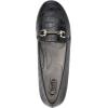 imageCLIFFS BY WHITE MOUNTAIN Womens Glowing Cushioned Loafer FlatBlackCrocoPrint