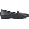 imageCLIFFS BY WHITE MOUNTAIN Womens Glowing Cushioned Loafer FlatBlackSmooth