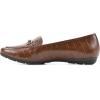 imageCLIFFS BY WHITE MOUNTAIN Womens Glowing Cushioned Loafer FlatBrownCrocoPrint