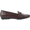 imageCLIFFS BY WHITE MOUNTAIN Womens Glowing Cushioned Loafer FlatBrownSmooth