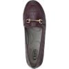 imageCLIFFS BY WHITE MOUNTAIN Womens Glowing Cushioned Loafer FlatBurgundyCrocoPrint