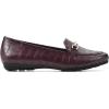 imageCLIFFS BY WHITE MOUNTAIN Womens Glowing Cushioned Loafer FlatBurgundyCrocoPrint