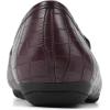 imageCLIFFS BY WHITE MOUNTAIN Womens Glowing Cushioned Loafer FlatBurgundyCrocoPrint