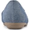 imageCLIFFS BY WHITE MOUNTAIN Womens Glowing Cushioned Loafer FlatDenim BlueFabric