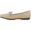 imageCLIFFS BY WHITE MOUNTAIN Womens Glowing Cushioned Loafer FlatGoldMultiRaffia