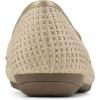 imageCLIFFS BY WHITE MOUNTAIN Womens Glowing Cushioned Loafer FlatGoldMultiRaffia