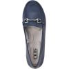 imageCLIFFS BY WHITE MOUNTAIN Womens Glowing Cushioned Loafer FlatNavySmooth