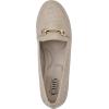 imageCLIFFS BY WHITE MOUNTAIN Womens Glowing Cushioned Loafer FlatTaupeCrocoPrint