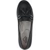 imageCLIFFS BY WHITE MOUNTAIN Womens Gush Cushioned Driving Moccasin Loafer FlatBlackSmooth