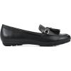 imageCLIFFS BY WHITE MOUNTAIN Womens Gush Cushioned Driving Moccasin Loafer FlatBlackSmooth
