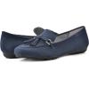 imageCLIFFS BY WHITE MOUNTAIN Womens Gush Cushioned Driving Moccasin Loafer FlatNavySuedette