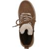 imageCLIFFS BY WHITE MOUNTAIN Womens Happiest Cushioned LaceUp Ankle BootieLt BrownFabric