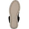 imageCLIFFS BY WHITE MOUNTAIN Womens Harrison Cushioned LaceUp Ankle BootieBlackFabric