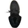 imageCLIFFS BY WHITE MOUNTAIN Womens Harrison Cushioned LaceUp Ankle BootieBlackFabric
