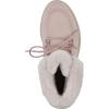 imageCLIFFS BY WHITE MOUNTAIN Womens Harrison Cushioned LaceUp Ankle BootiePale PinkFabric