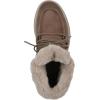 imageCLIFFS BY WHITE MOUNTAIN Womens Harrison Cushioned LaceUp Ankle BootieStoneFabric
