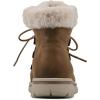 imageCLIFFS BY WHITE MOUNTAIN Womens Harrison Cushioned LaceUp Ankle BootieTanFabric