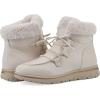 imageCLIFFS BY WHITE MOUNTAIN Womens Harrison Cushioned LaceUp Ankle BootieWinter WhiteBurnFabric