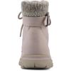 imageCLIFFS BY WHITE MOUNTAIN Womens Hearten Cushioned City Hiker Ankle BootiePale PinkFabric