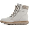 imageCLIFFS BY WHITE MOUNTAIN Womens Hearten Cushioned City Hiker Ankle BootieWinter WhiteFabric