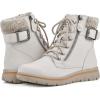 imageCLIFFS BY WHITE MOUNTAIN Womens Hearten Cushioned City Hiker Ankle BootieWinter WhiteFabric