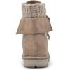 imageCLIFFS BY WHITE MOUNTAIN Womens Kaylee BootNaturalFabricSweater