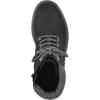 imageCLIFFS BY WHITE MOUNTAIN Womens Milos Cushioned LaceUp City Hiker Ankle BootieBlackFabric