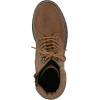 imageCLIFFS BY WHITE MOUNTAIN Womens Milos Cushioned LaceUp City Hiker Ankle BootieLt BrownFabric