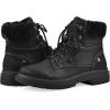 imageCLIFFS BY WHITE MOUNTAIN Womens Powell Cushioned LaceUp City Hiker Ankle BootieBlackFabric