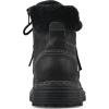 imageCLIFFS BY WHITE MOUNTAIN Womens Powell Cushioned LaceUp City Hiker Ankle BootieBlackFabric