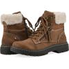 imageCLIFFS BY WHITE MOUNTAIN Womens Powell Cushioned LaceUp City Hiker Ankle BootieCognacFabric
