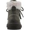imageCLIFFS BY WHITE MOUNTAIN Womens Powell Cushioned LaceUp City Hiker Ankle BootieOliveFabric