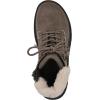 imageCLIFFS BY WHITE MOUNTAIN Womens Powell Cushioned LaceUp City Hiker Ankle BootieStoneFabric