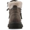 imageCLIFFS BY WHITE MOUNTAIN Womens Powell Cushioned LaceUp City Hiker Ankle BootieStoneFabric