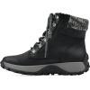 imageCLIFFS BY WHITE MOUNTAIN Womens Tracking Cushioned LaceUp City Hiker Sneaker BootBlackFabric