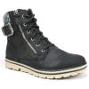 imageCLIFFS BY WHITE MOUNTAIN Shoes Kelsie Womens Laceup Hiker Style BootieBlackFabric