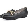 imageCLIFFS BY WHITE MOUNTAIN Womens Bestow MocToe Loafer FlatBlackSmooth