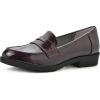imageCLIFFS BY WHITE MOUNTAIN Womens Galah Penny Loafer FlatBurgundyPatent