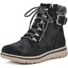 imageCLIFFS BY WHITE MOUNTAIN Womens Hearten Cushioned City Hiker Ankle BootieBlackFabric