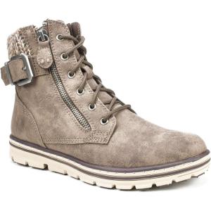 imageCLIFFS BY WHITE MOUNTAIN Shoes Kelsie Womens Laceup Hiker Style BootieStoneFabric