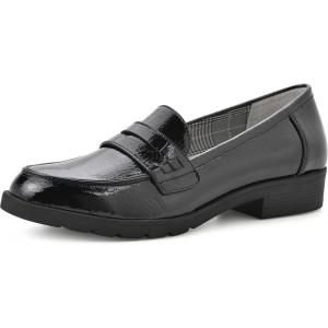 imageCLIFFS BY WHITE MOUNTAIN Womens Galah Penny Loafer FlatBlackPatent