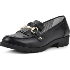 imageCLIFFS BY WHITE MOUNTAIN Womens Galeena Cushioned Loafer FlatBlackSmooth