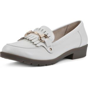 imageCLIFFS BY WHITE MOUNTAIN Womens Galeena Cushioned Loafer FlatWhiteSmooth