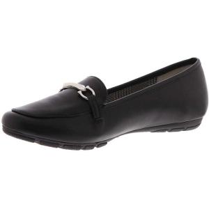 imageCLIFFS BY WHITE MOUNTAIN Womens Glowing Cushioned Loafer FlatBlackSmooth