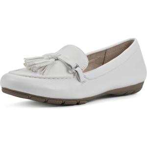 imageCLIFFS BY WHITE MOUNTAIN Womens Gush Cushioned Driving Moccasin Loafer FlatWhiteSmooth