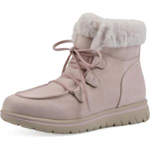 imageCLIFFS BY WHITE MOUNTAIN Womens Harrison Cushioned LaceUp Ankle BootiePale PinkFabric